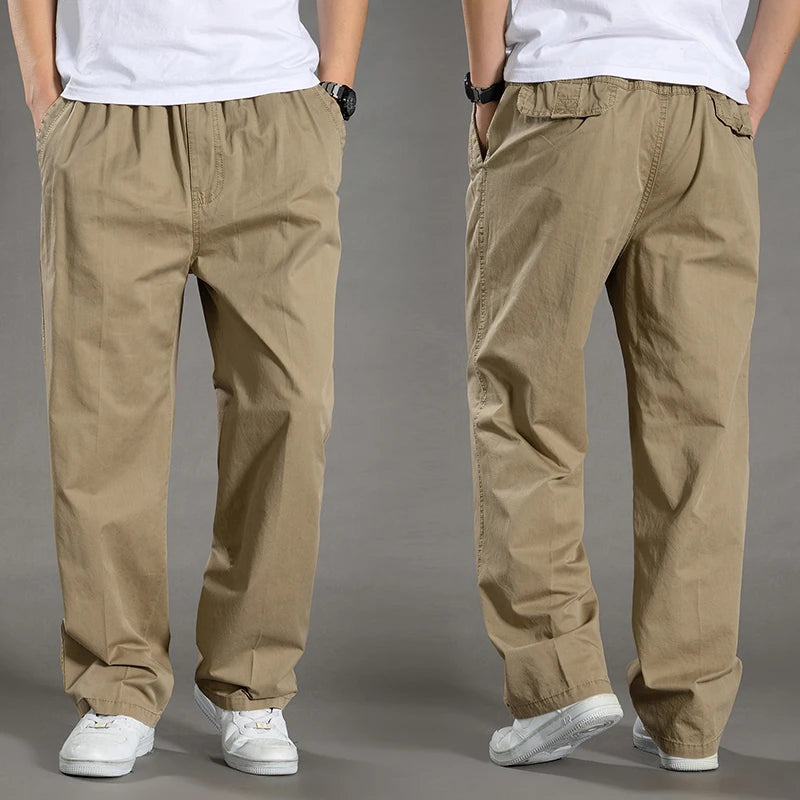 Men's Casual Slim-Fit Cargo Pants