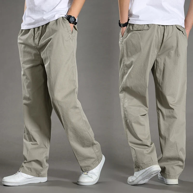 Men's Casual Slim-Fit Cargo Pants