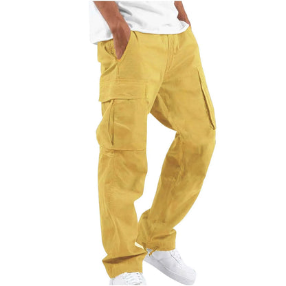 Men's Casual Straight-Fit Jogger Pants