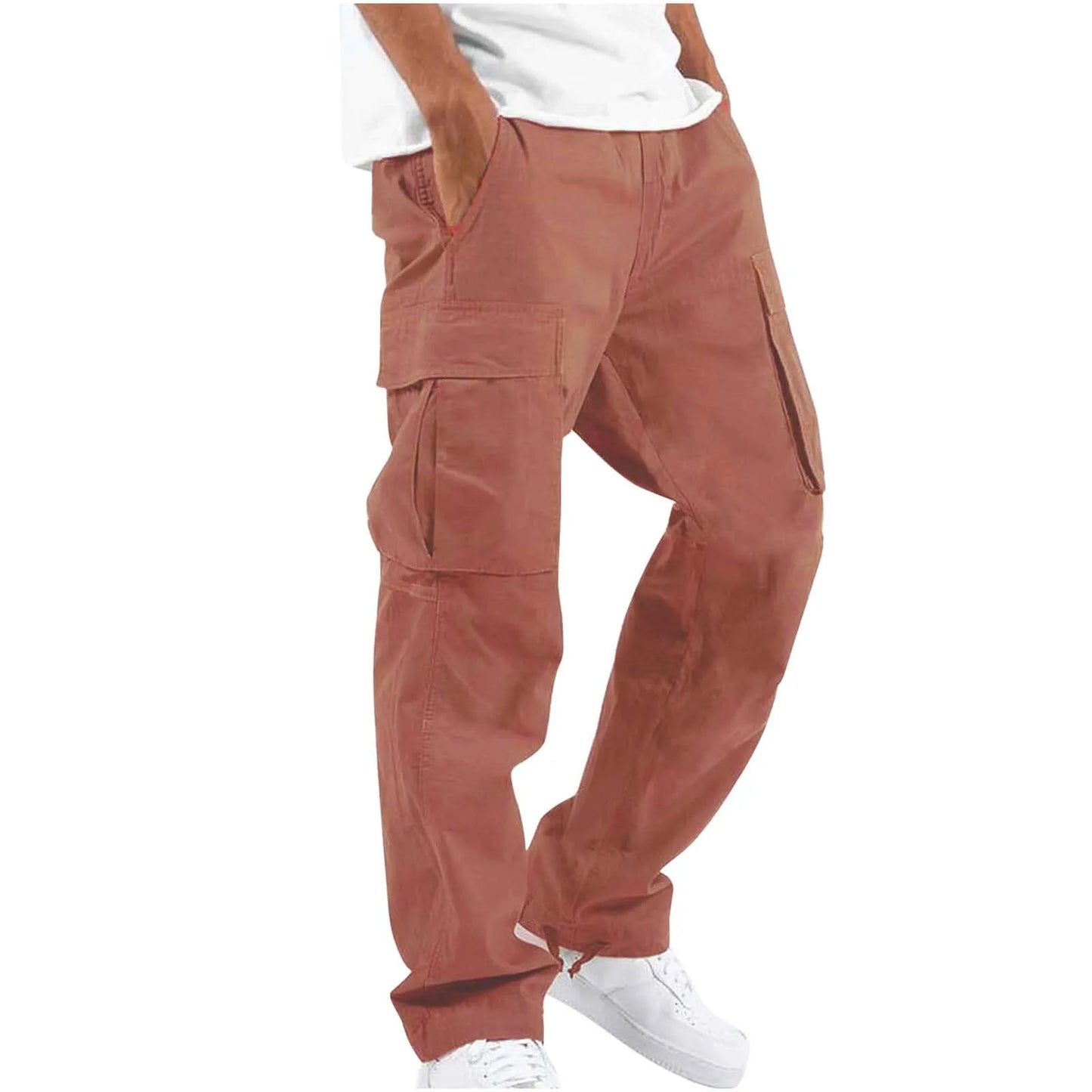 Men's Casual Straight-Fit Jogger Pants