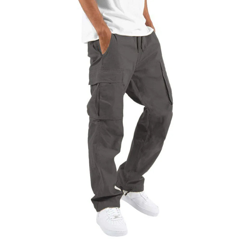 Men's Casual Straight-Fit Jogger Pants